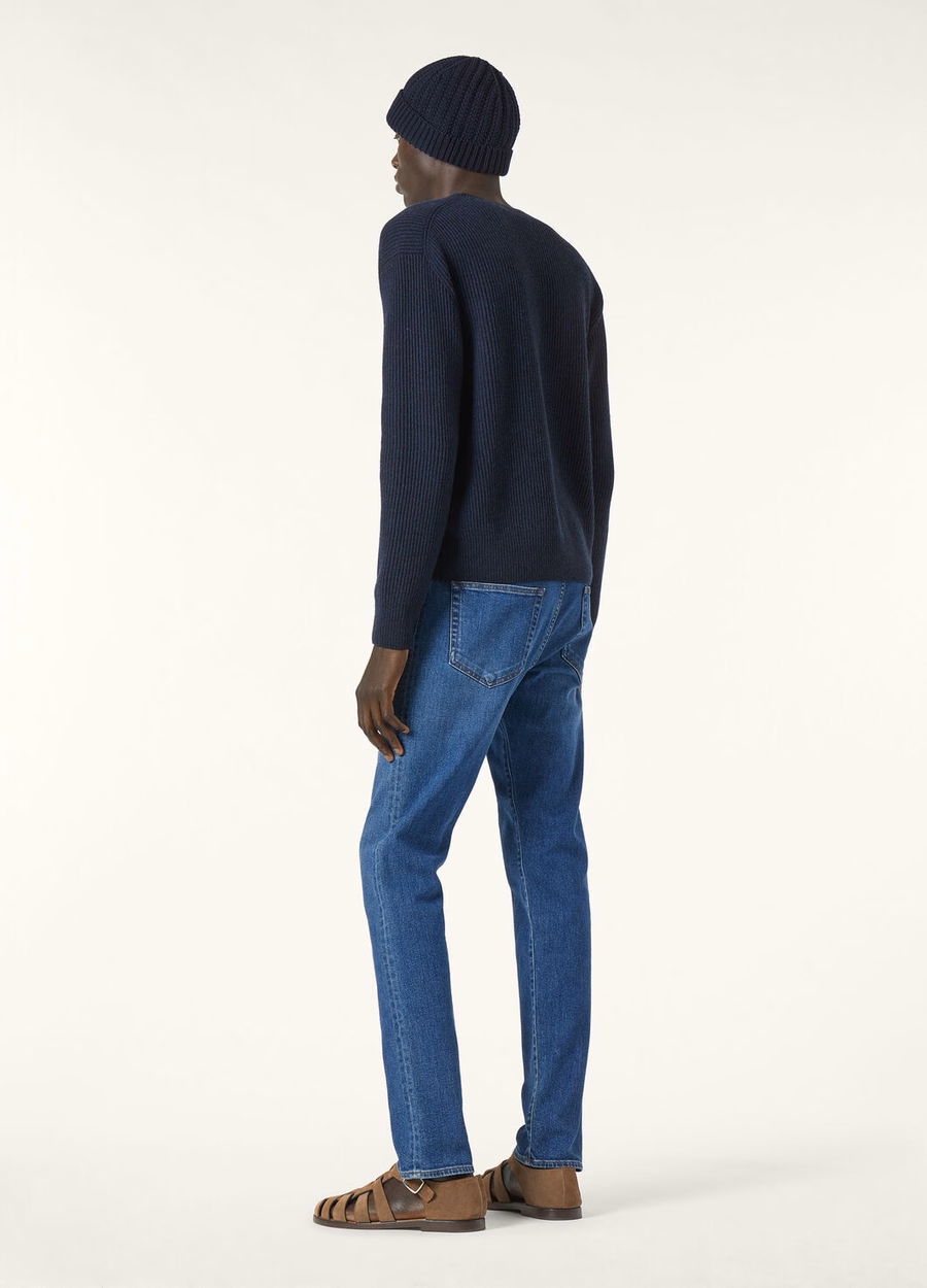 Doccio katoenen Mid Abyss broek
