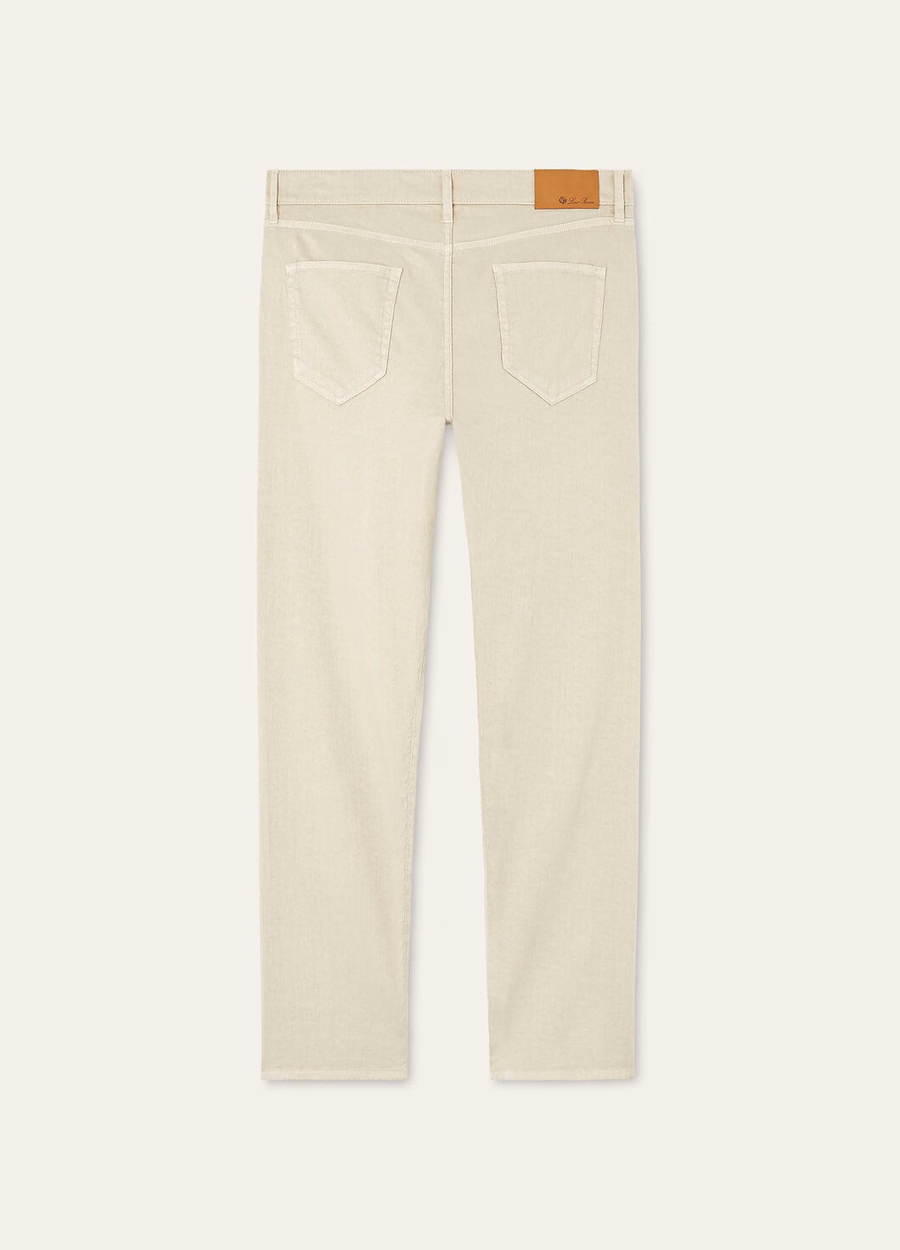 Quarona katoenen broek in stoffige regen