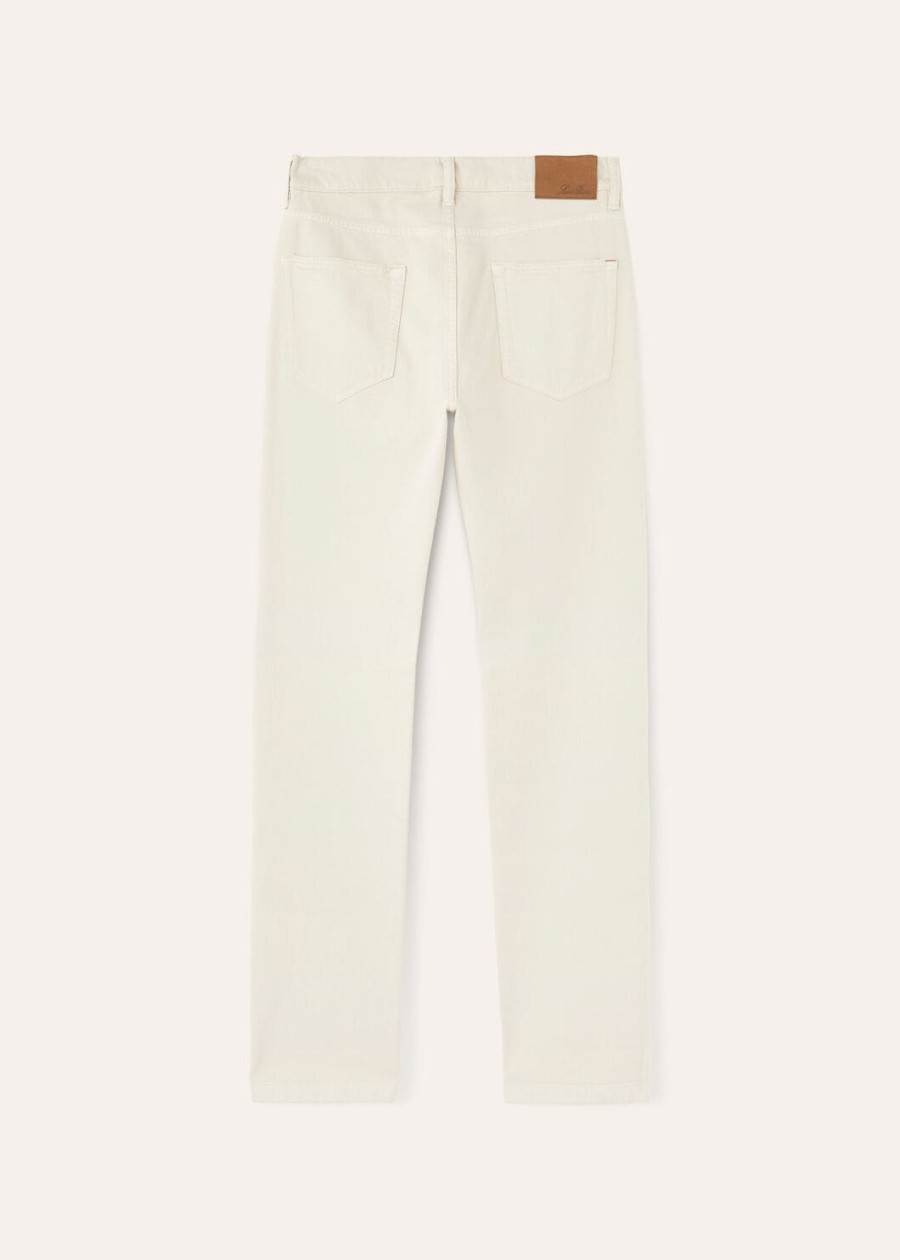 vijfzakken katoenen broek blurred beige