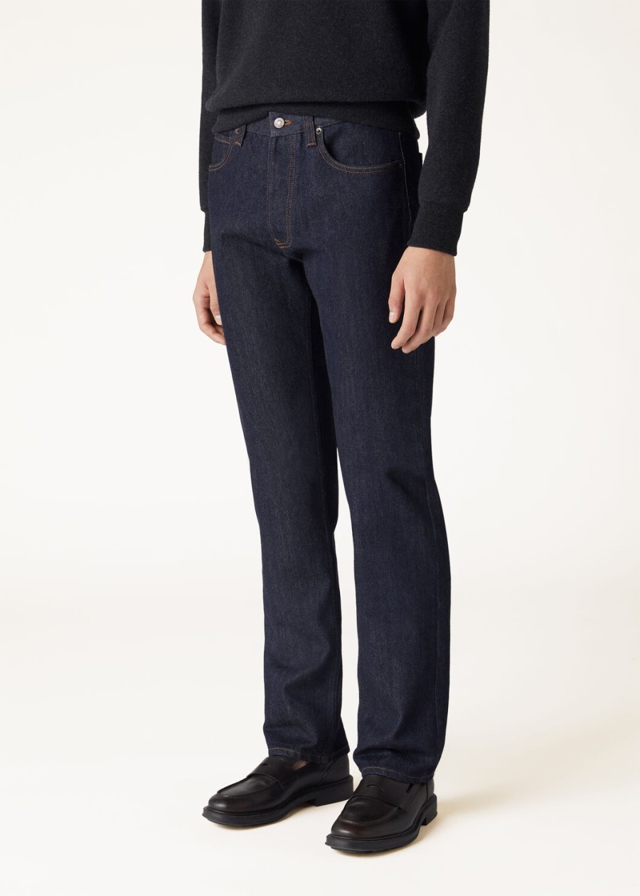 kamen cashdenim shadow blue pants