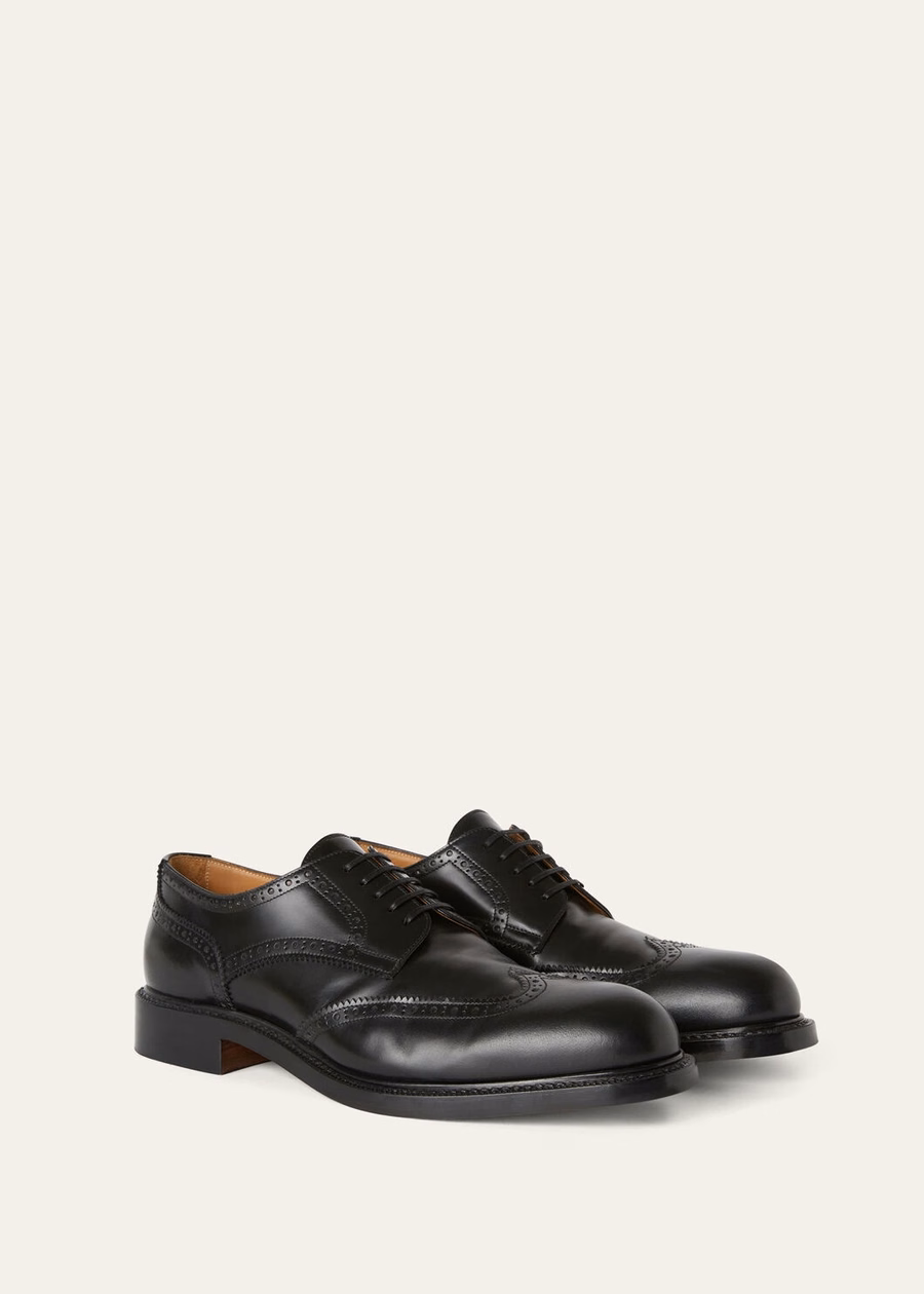 Oliver Walk Derby zwart kalfsleer