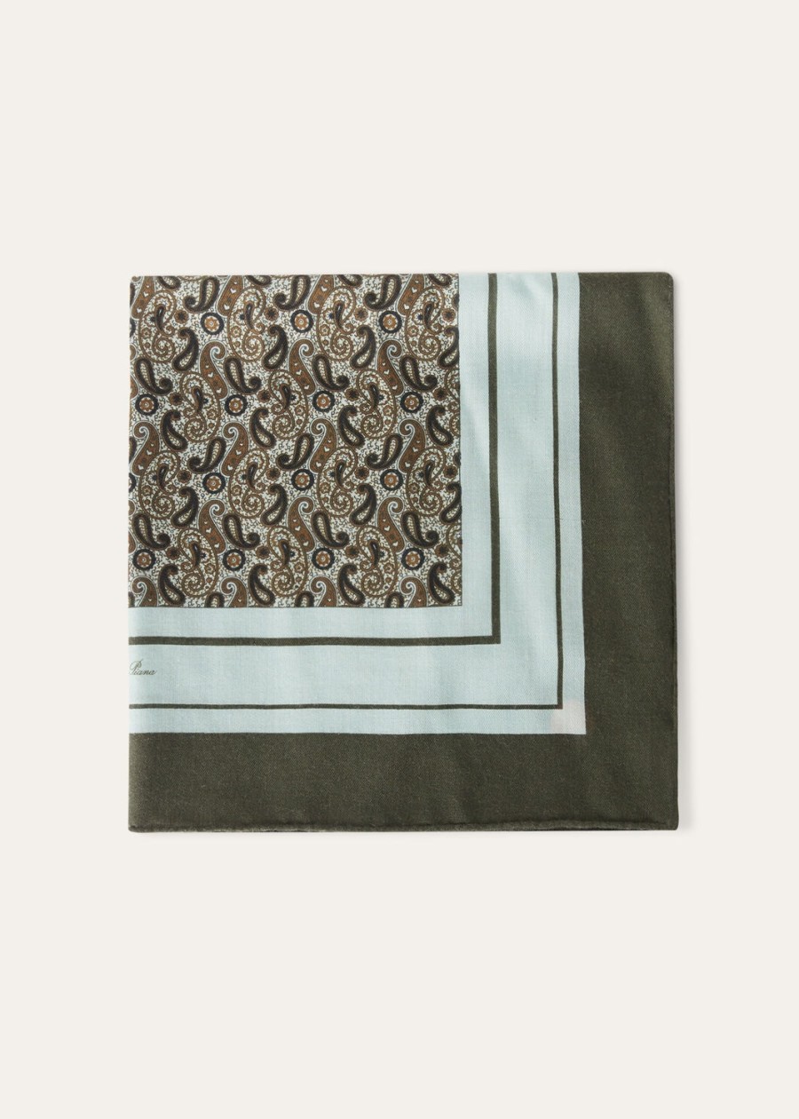 alpenzijde kasjmier foulard meer groendonker bostoendra groen