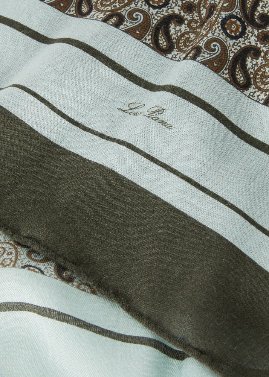alpenzijde kasjmier foulard meer groendonker bostoendra groen