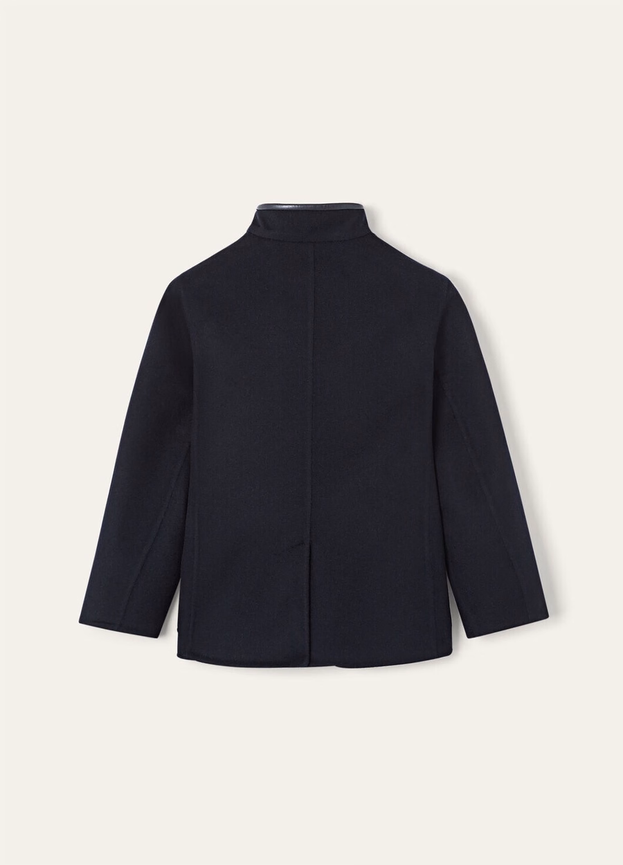 Spagna-jas voor kinderen, kasjmier, marineblauw