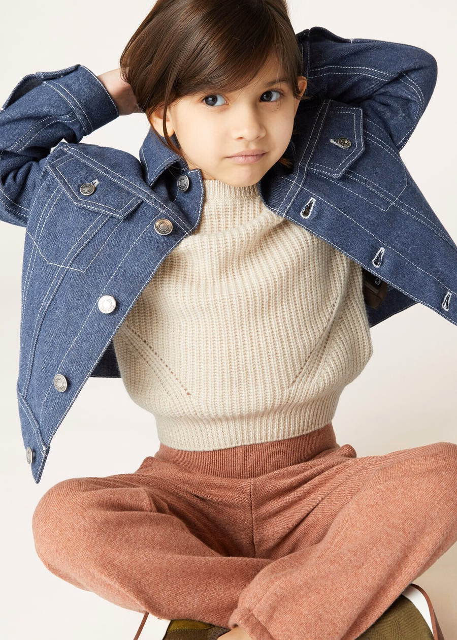 Demore Trucker Cotton Surge Blue Kinderjas