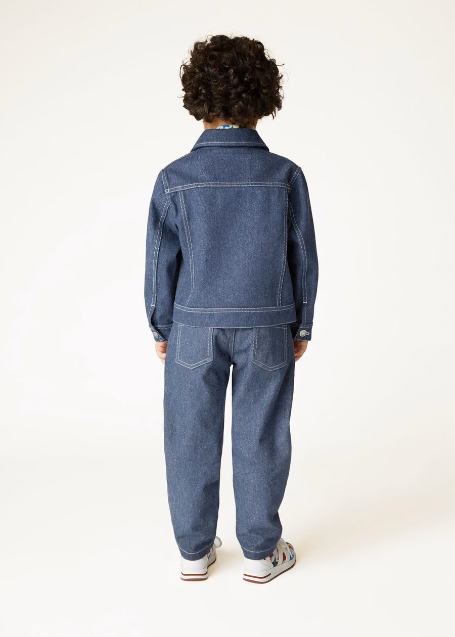 Demore Trucker Cotton Surge Blue Kinderjas