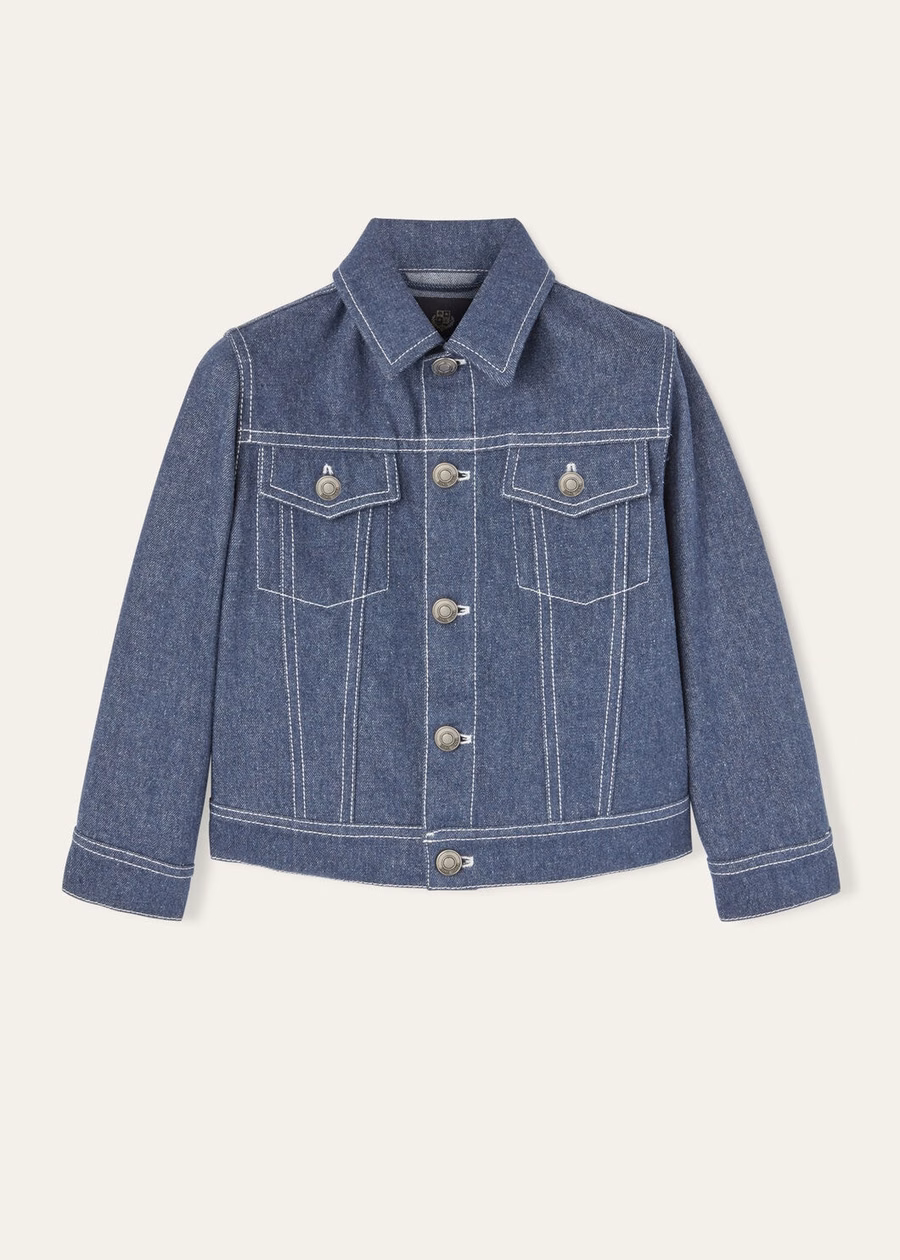 Demore Trucker Cotton Surge Blue Kinderjas