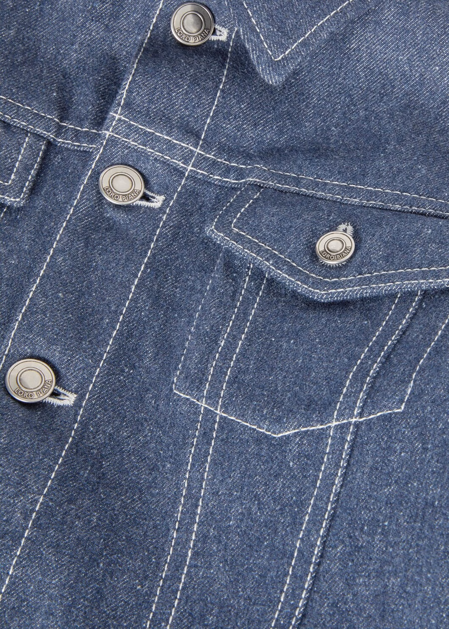 Demore Trucker Cotton Surge Blue Kinderjas