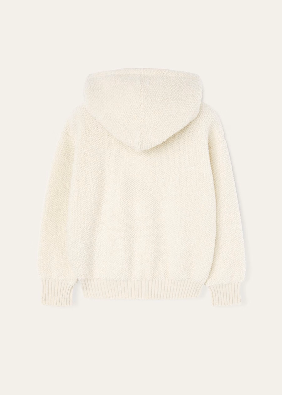 Curly Cloud Nougat Cashmere Kids Hoodie