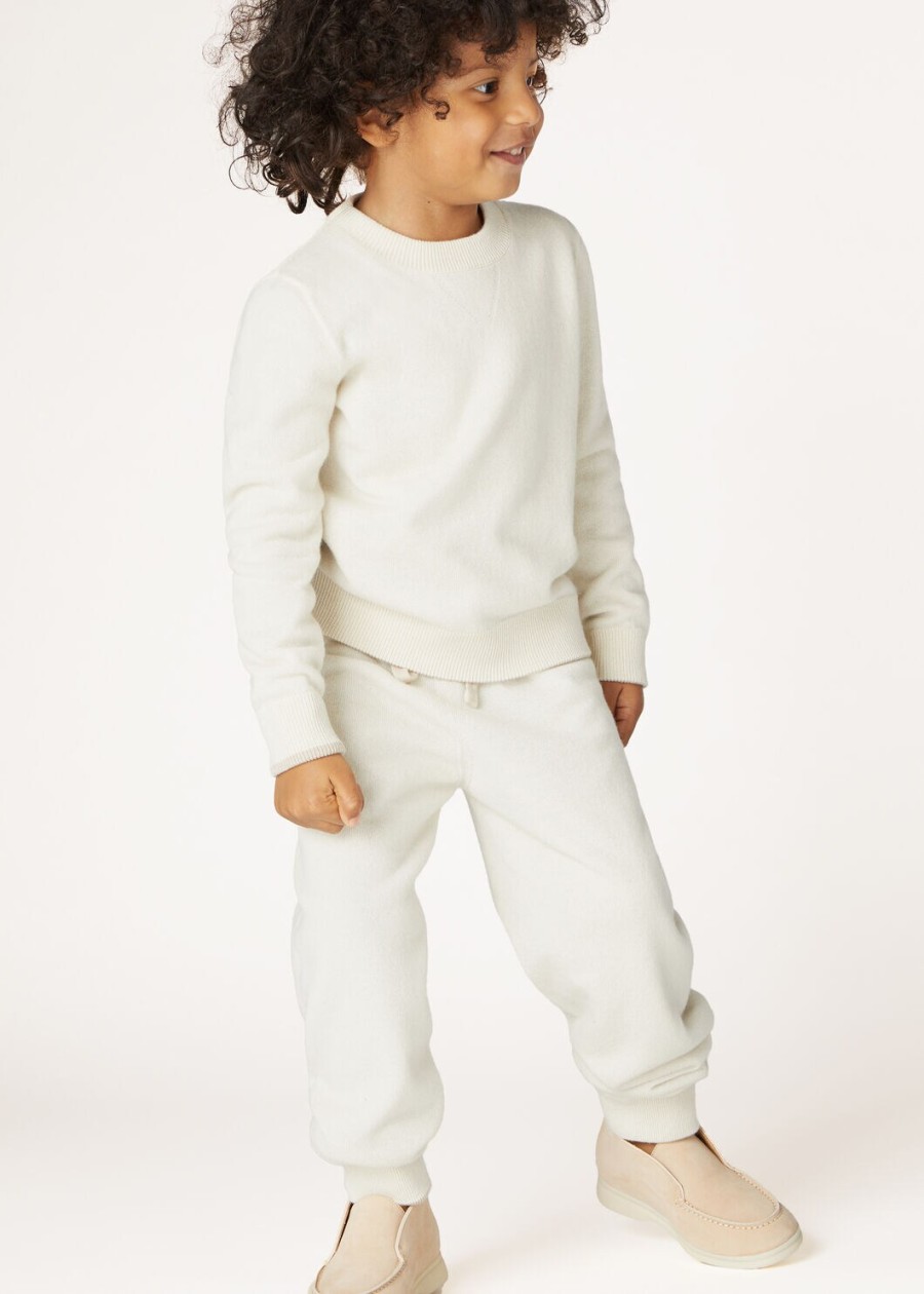 duo natural cashmere suitcasenougat voor kinderen