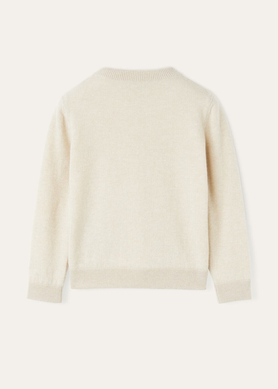 duo natural cashmere suitcasenougat voor kinderen