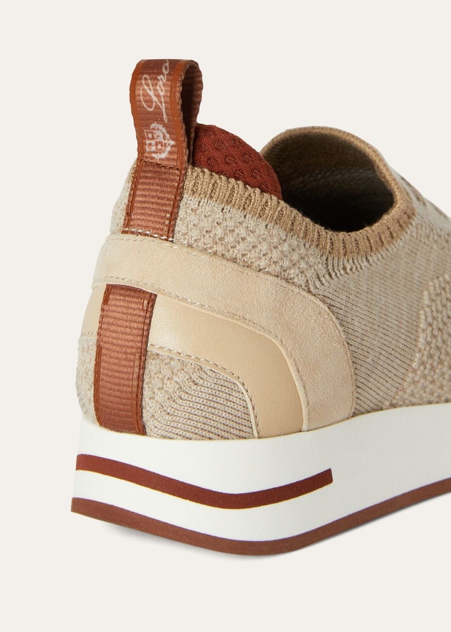 360 lp flexy walk kindersneakers wish wol beige melange