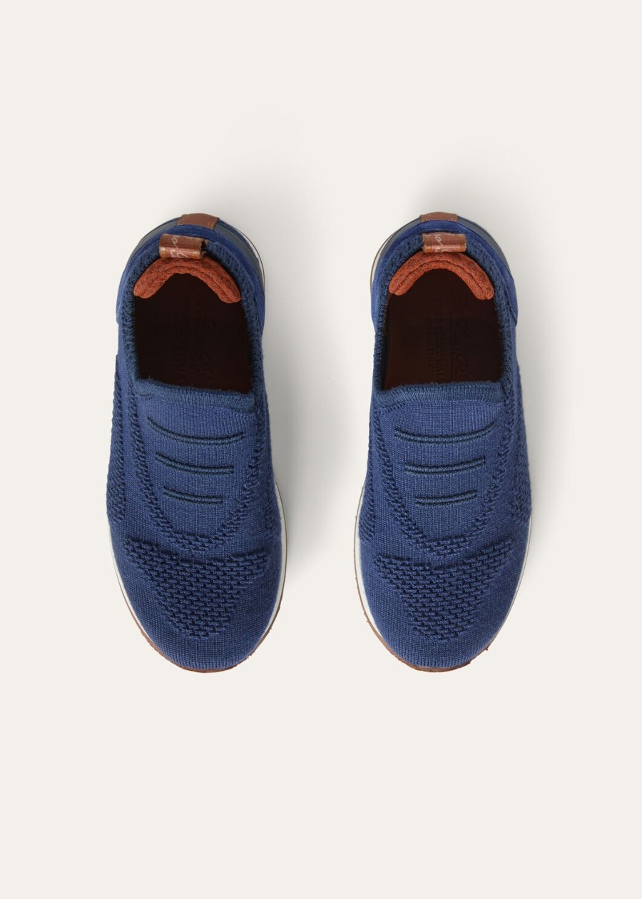 360 lp flexy walk kindertennisschoenen wish wol blauw fluoriet