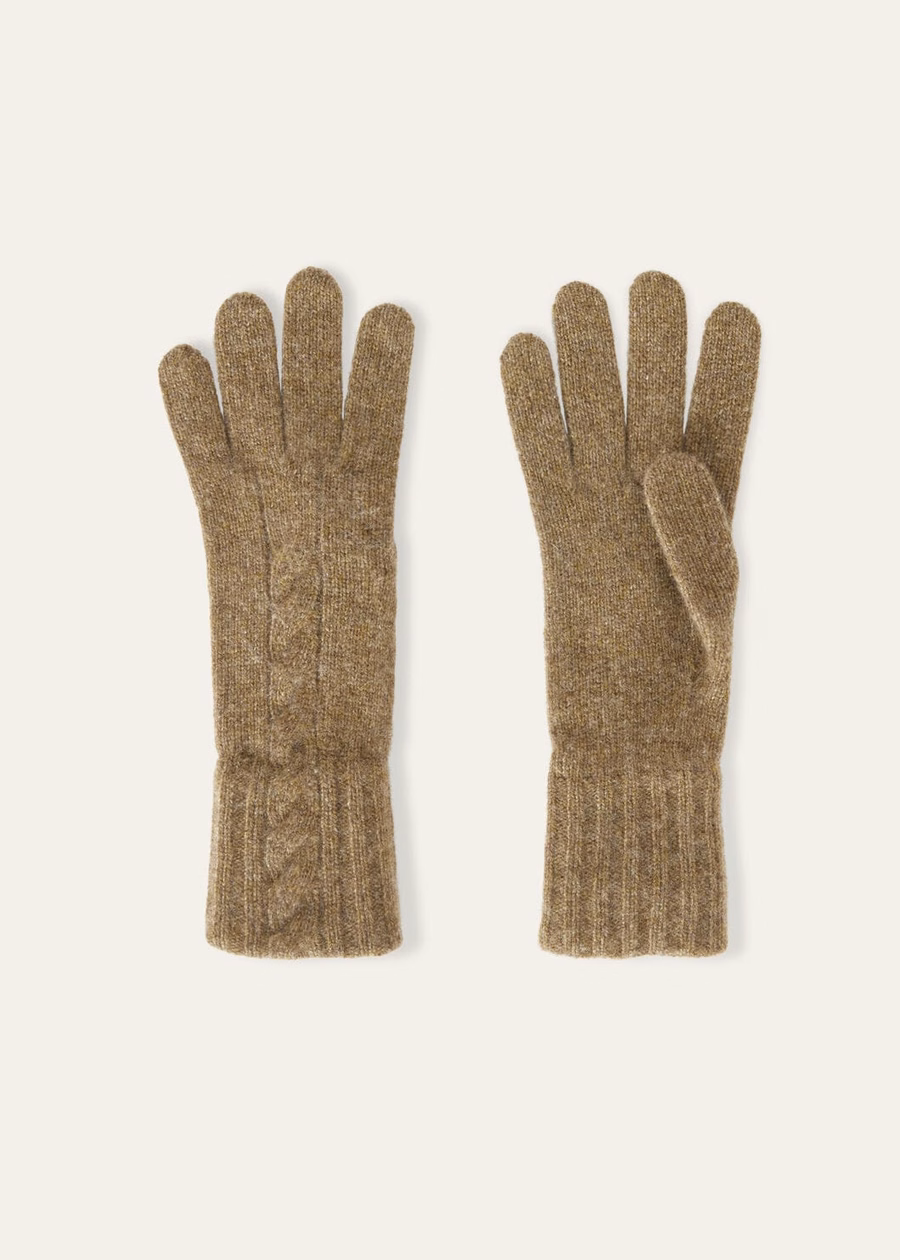 Napier Baby Cashmere Coarsehair® Tundra Melange Handschoenen
