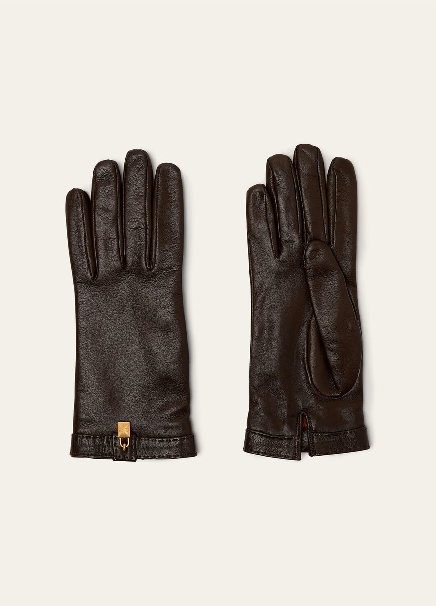 Nora Handschoenen Lamsvacht Kruidnagels