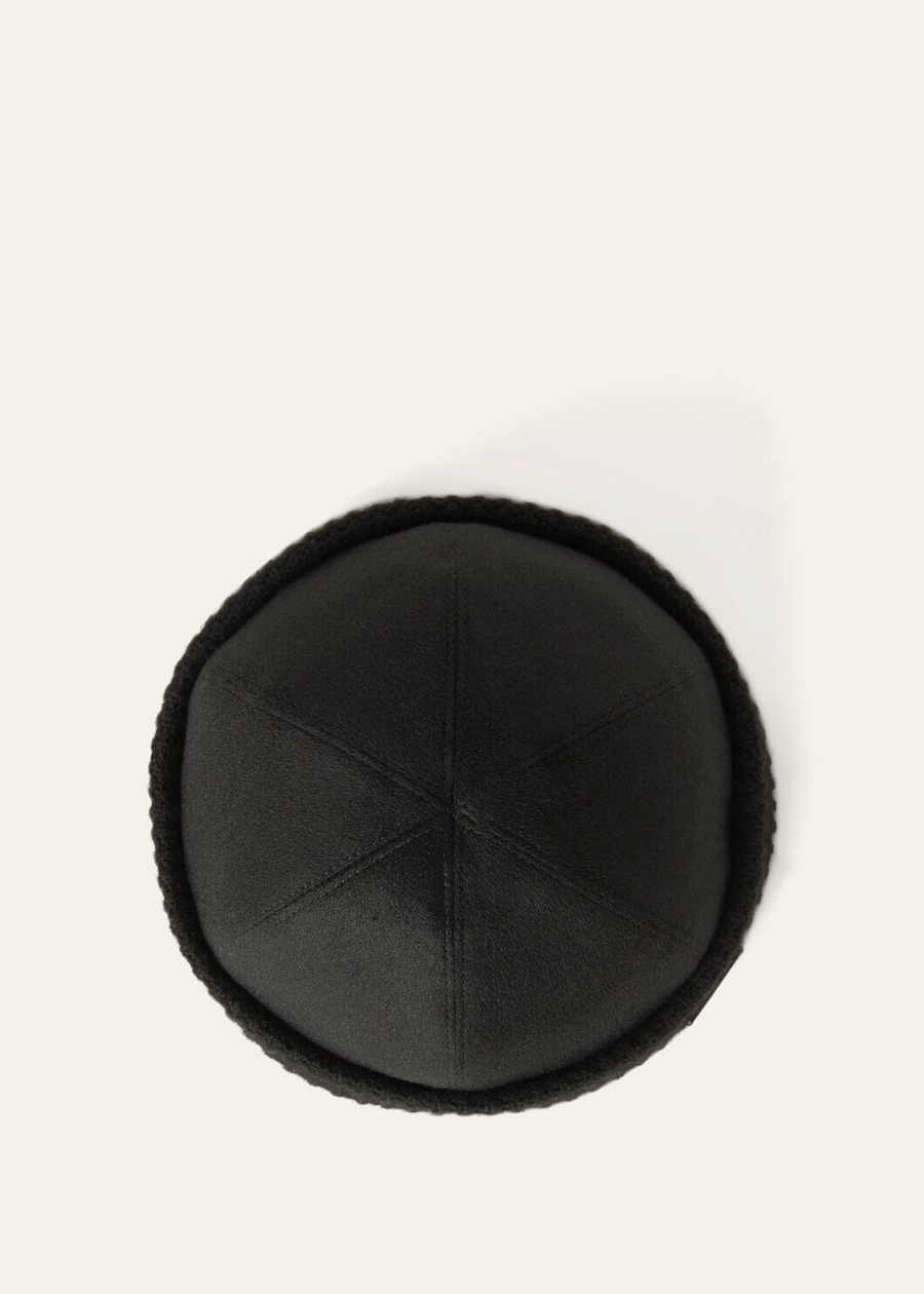 Kasjmier muts - Storm System® Zwart