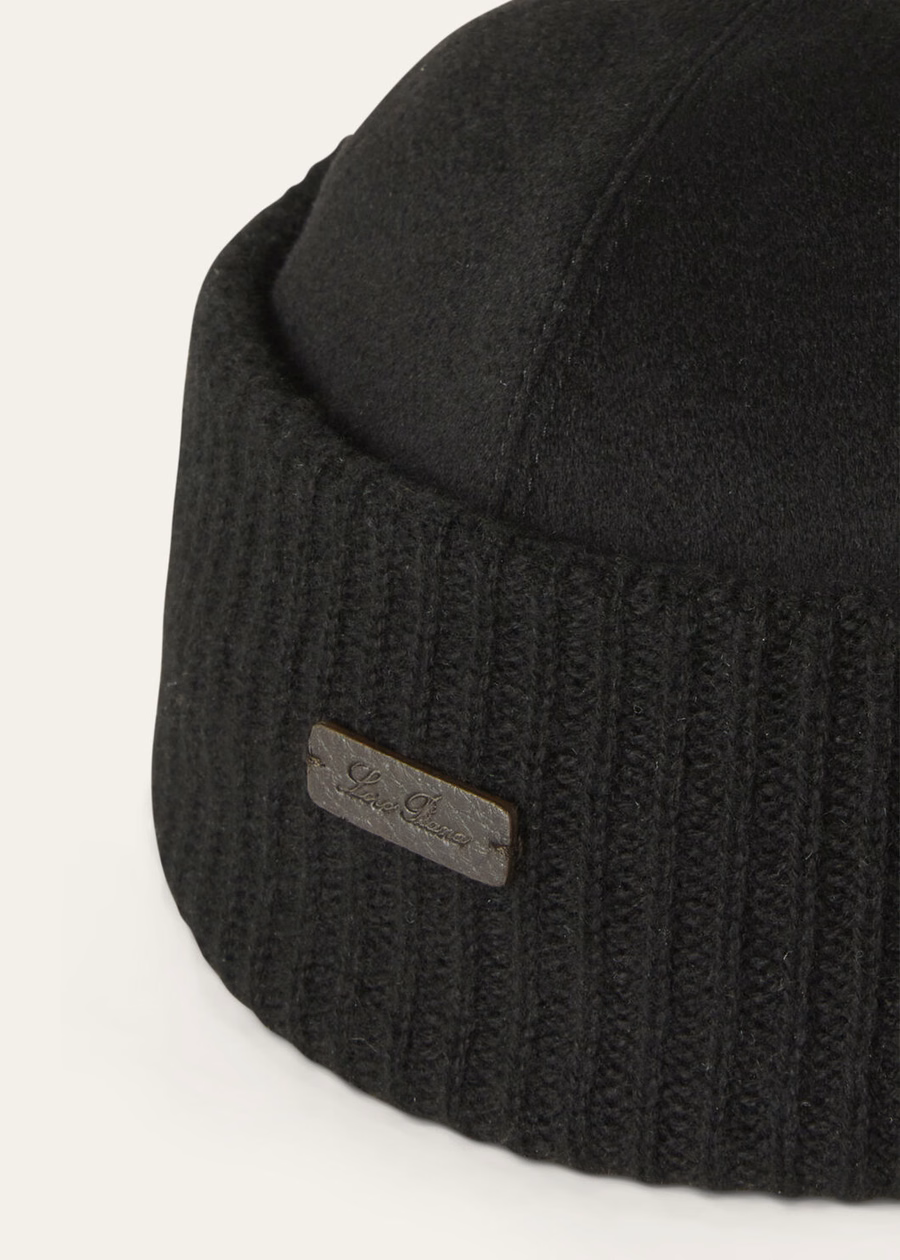 Kasjmier muts - Storm System® Zwart