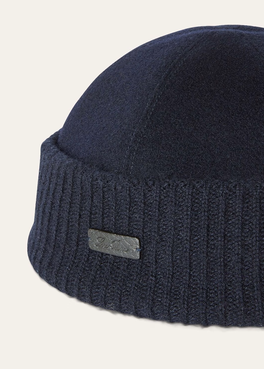 Kasjmier muts - Storm System® Marineblauw