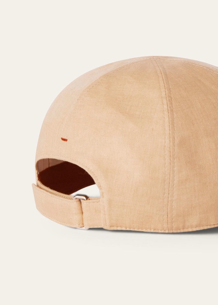 Linnen Ginseng Baseballpet