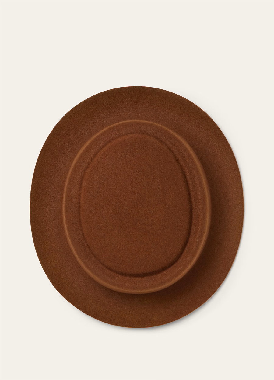 Vettor Hat Baby Cashmere Rabbit Fur Pecan Syrup