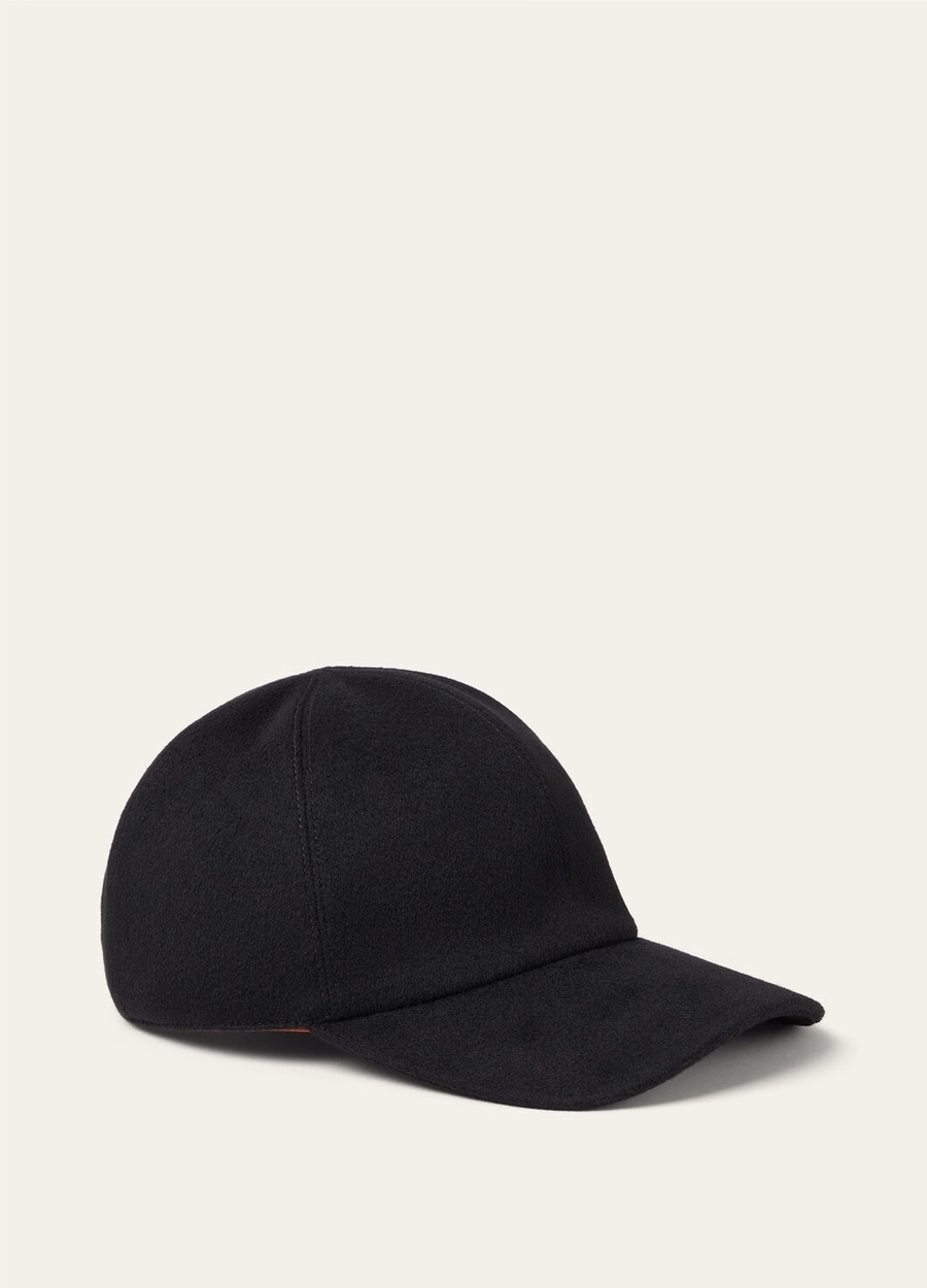 Ivy Cashmere Baseball Cap - Storm System® Zwart