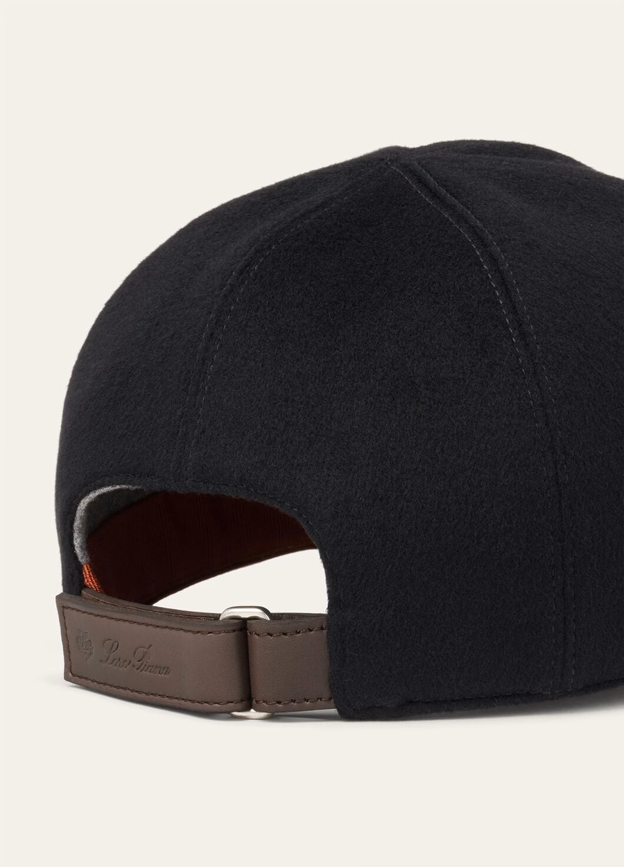 Ivy Cashmere Baseball Cap - Storm System® Zwart