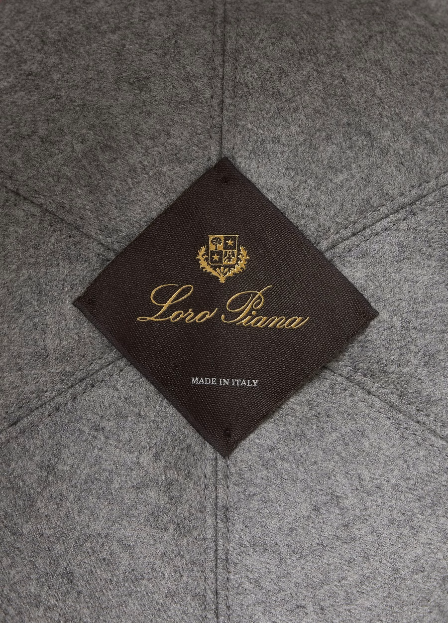 Ivy Cashmere Baseball Cap - Storm System® Zwart