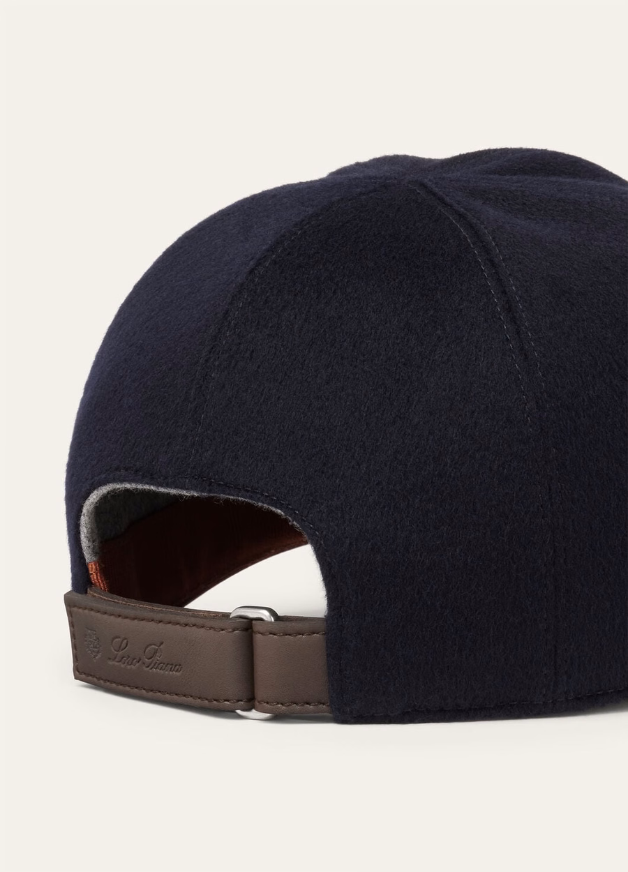 Ivy Cashmere Baseball Cap - Storm System® Navy