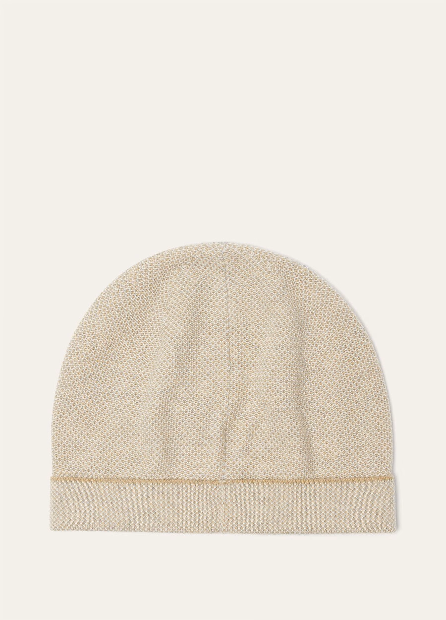 Varallo Beanie Baby Cashmere Magnolia Petals