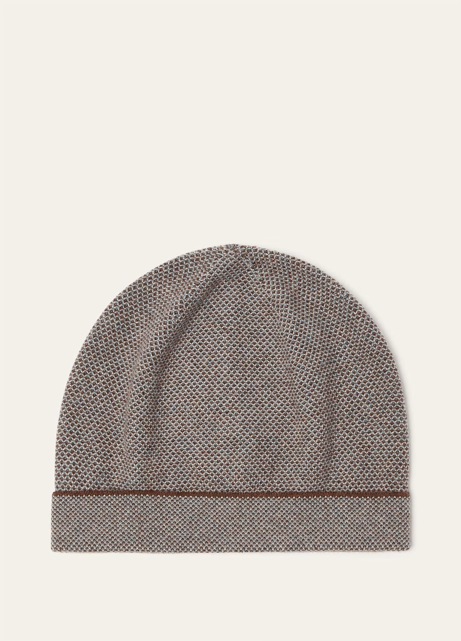 Varallo Beanie Baby Cashmere Waves On The Cliff