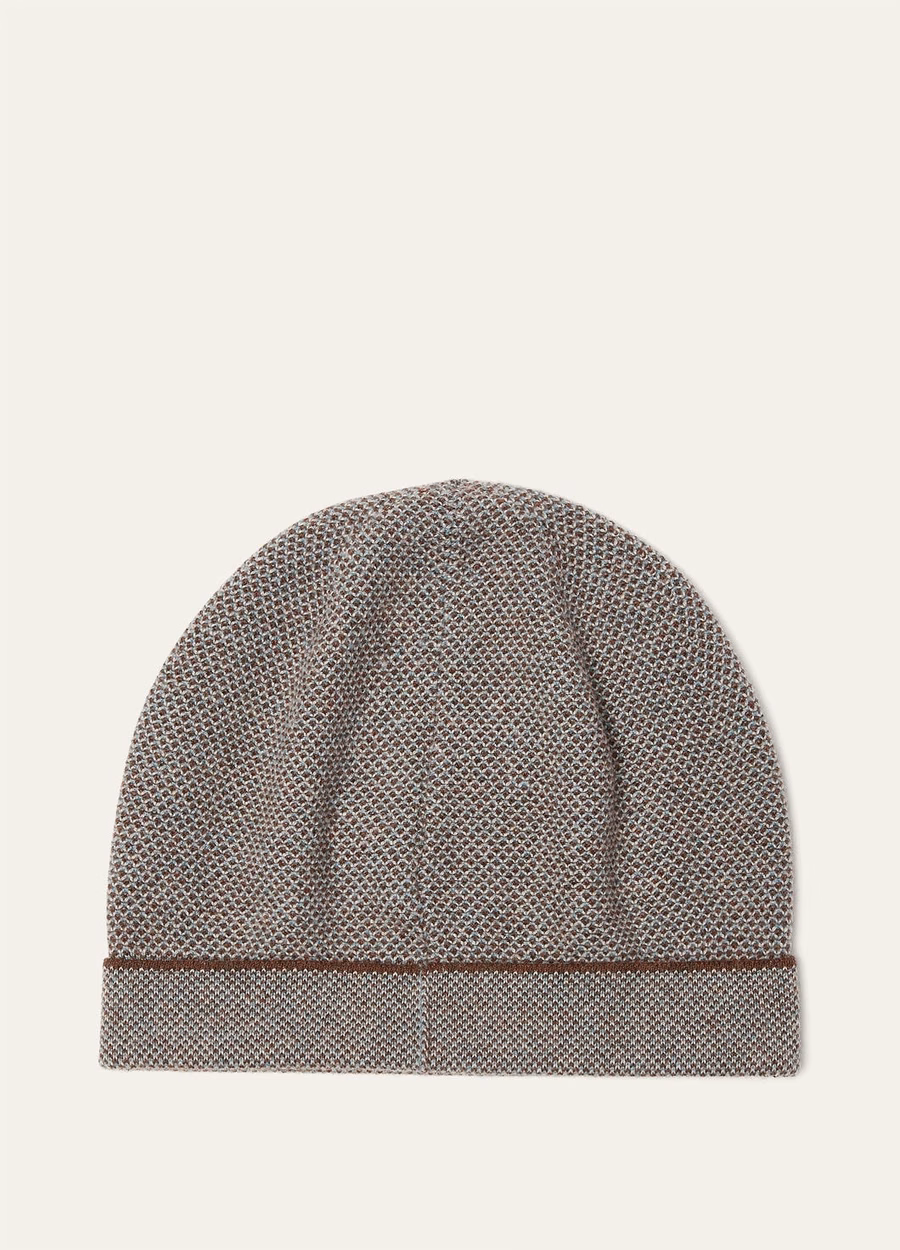 Varallo Beanie Baby Cashmere Waves On The Cliff