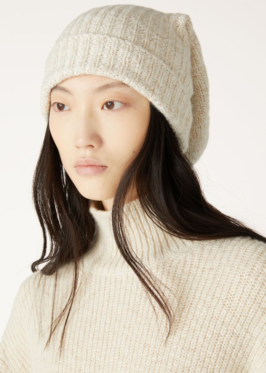 gnifetti beanie kasjmier nougatbiscuit melange