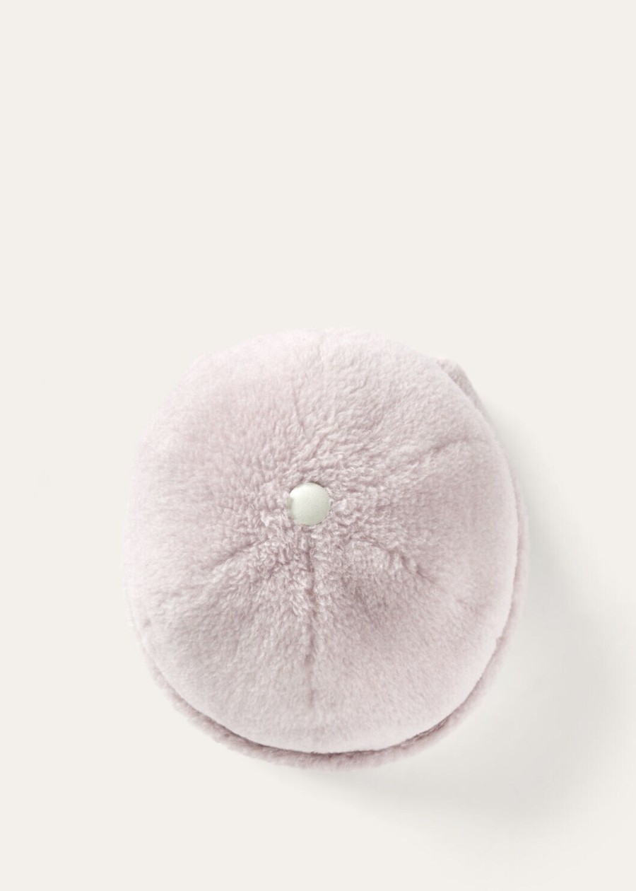 toermalijnroze kasjmier zijden beanie muts