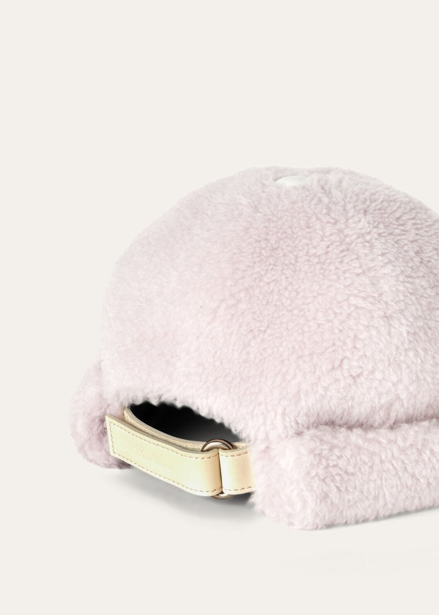 toermalijnroze kasjmier zijden beanie muts