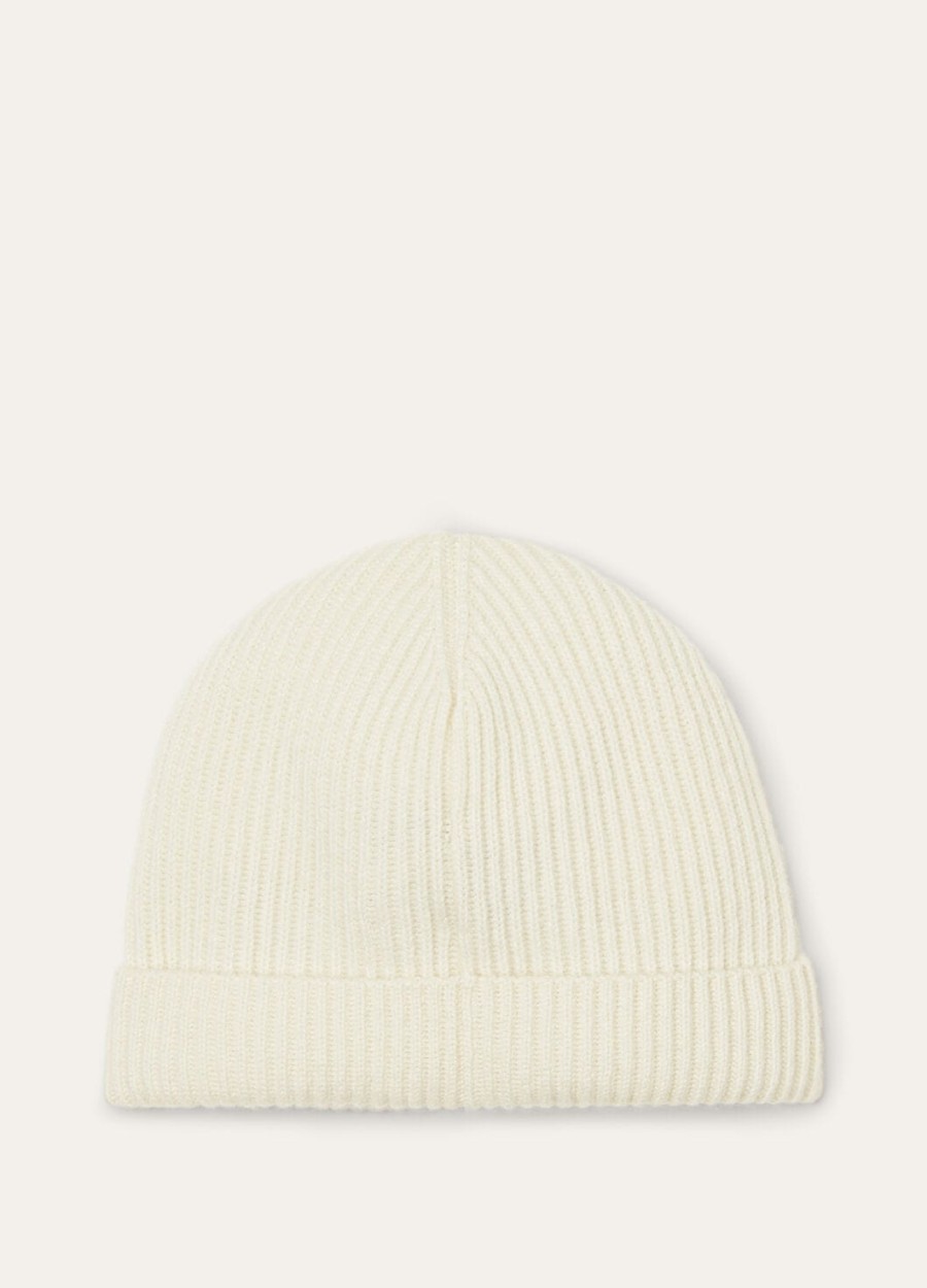 fobello beanie baby cashmere white snow