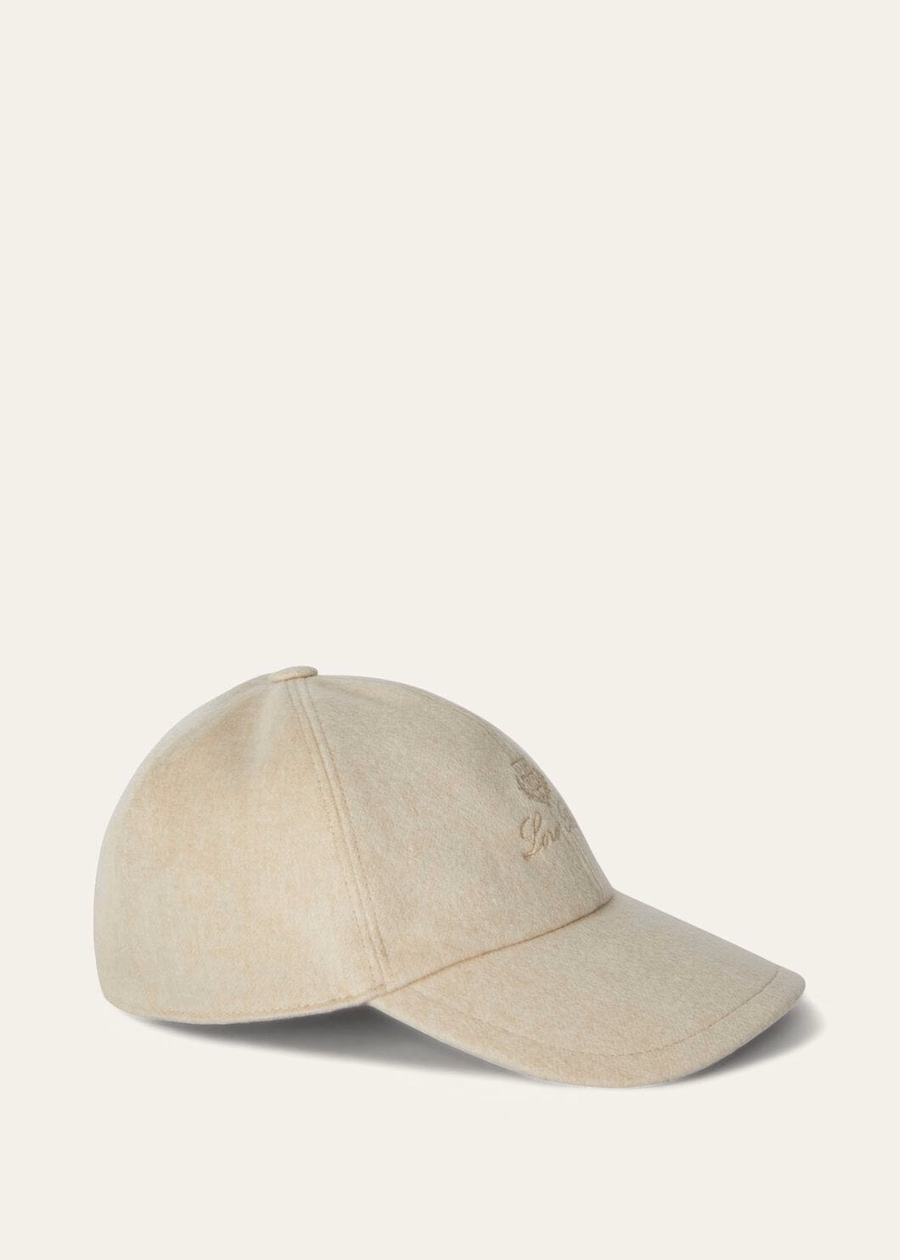 Kasjmier baseballpet - Storm System® Natural Melange