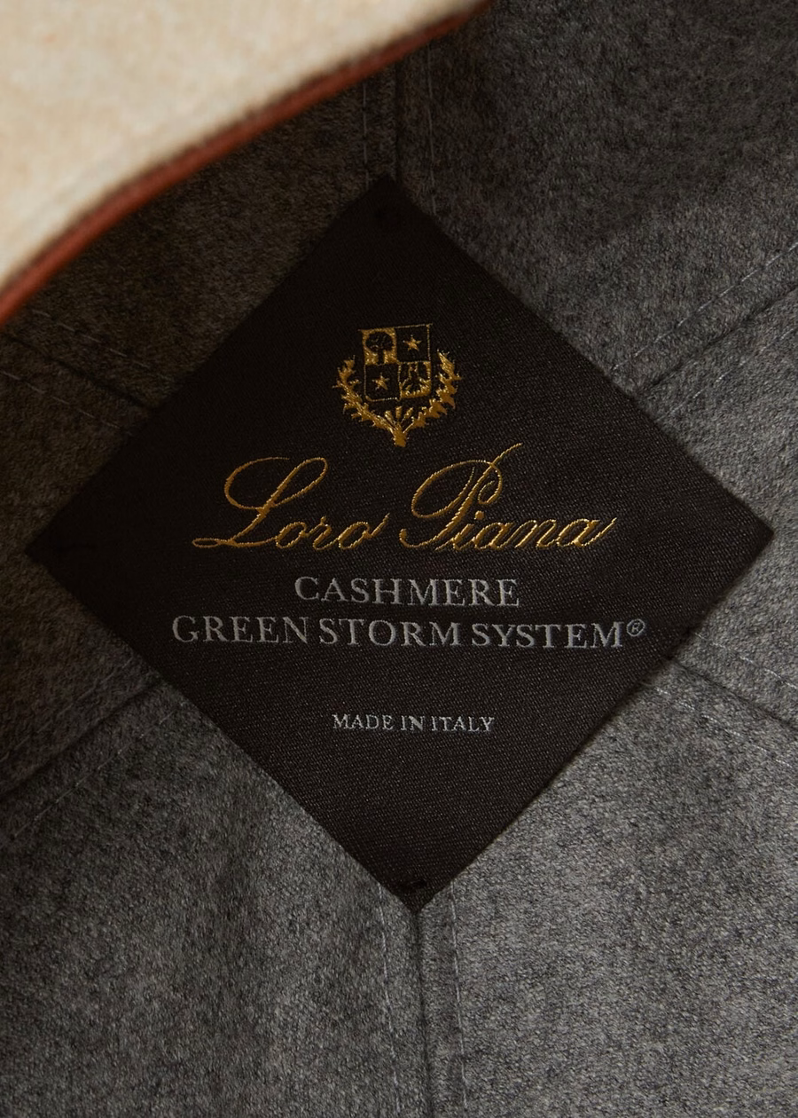Kasjmier baseballpet - Storm System® Natural Melange