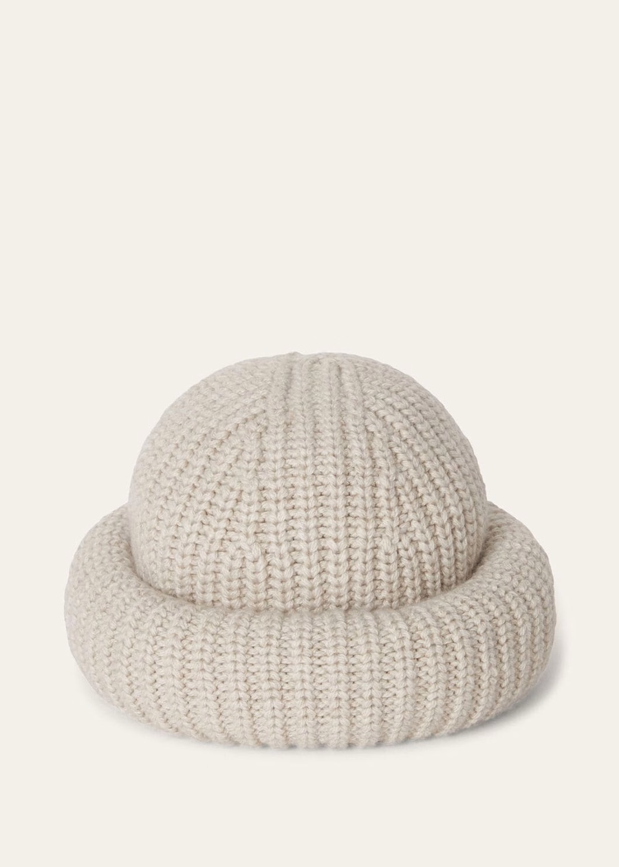 Darwin Beanie Natuurlijk Kasjmier