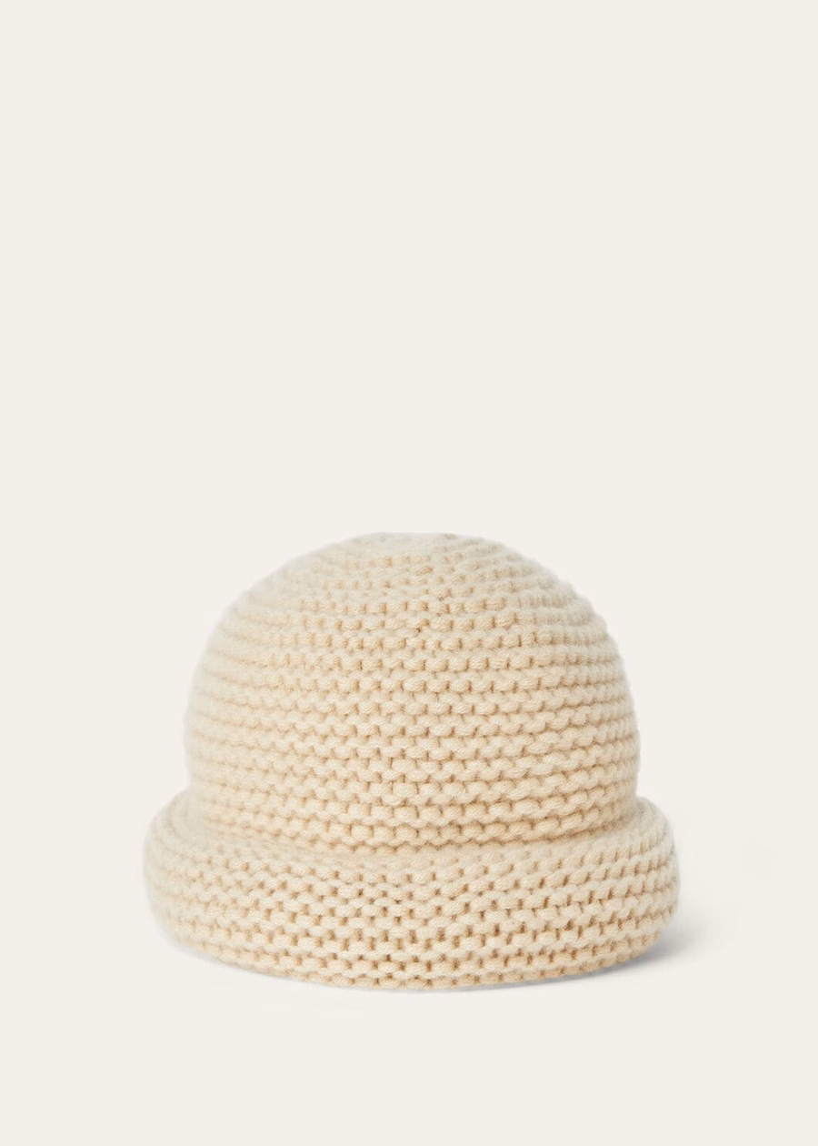 Ashi Beanie Baby Cashmere Crème Cashmere Melange