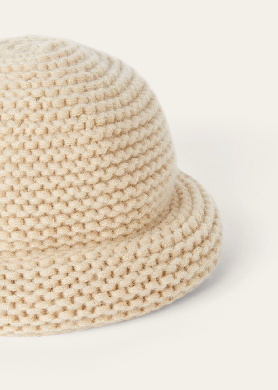 Ashi Beanie Baby Cashmere Crème Cashmere Melange