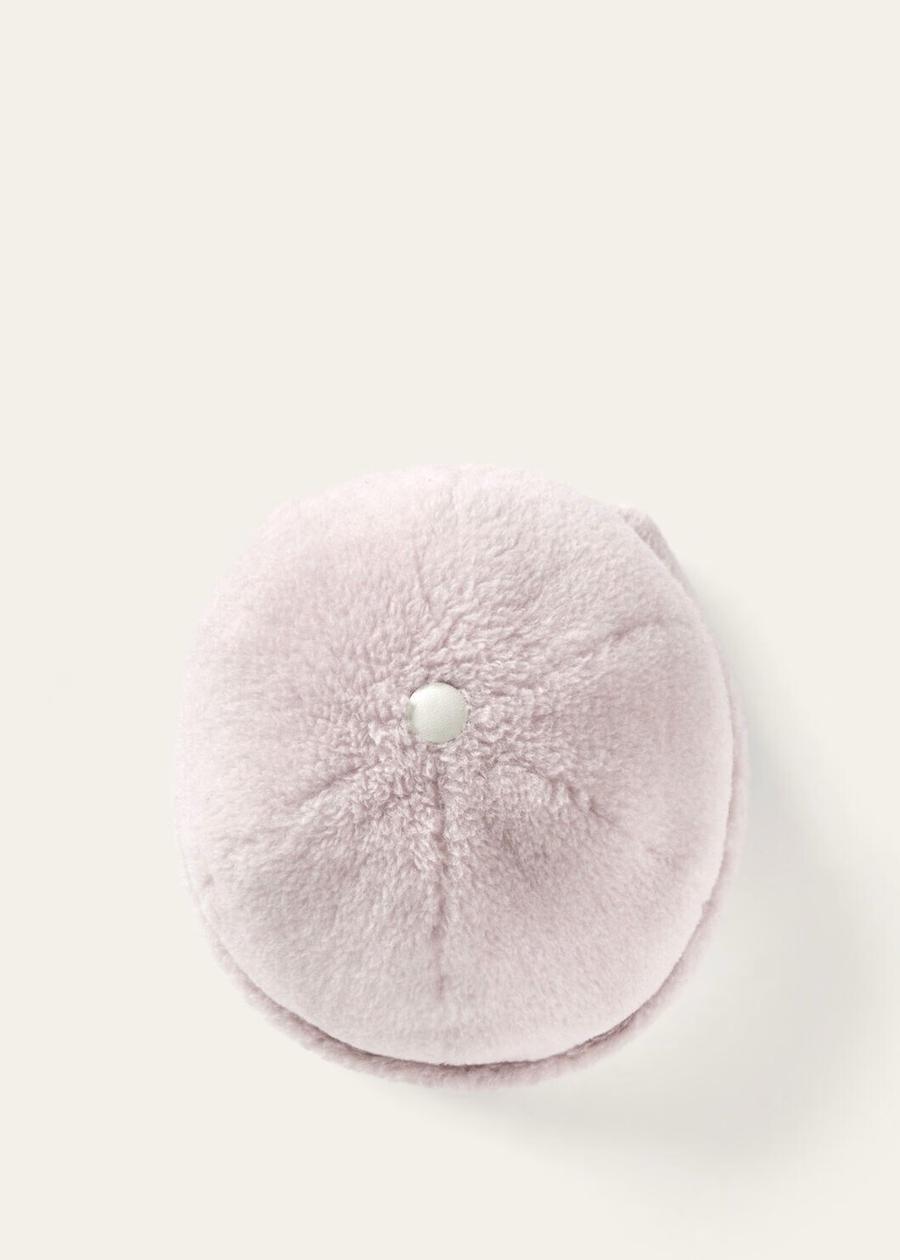 Toermalijnroze Kasjmier Zijden Beanie Muts