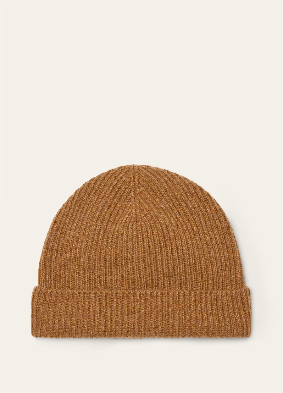 Fobello Beanie Baby Cashmere Camel Oasis Melange