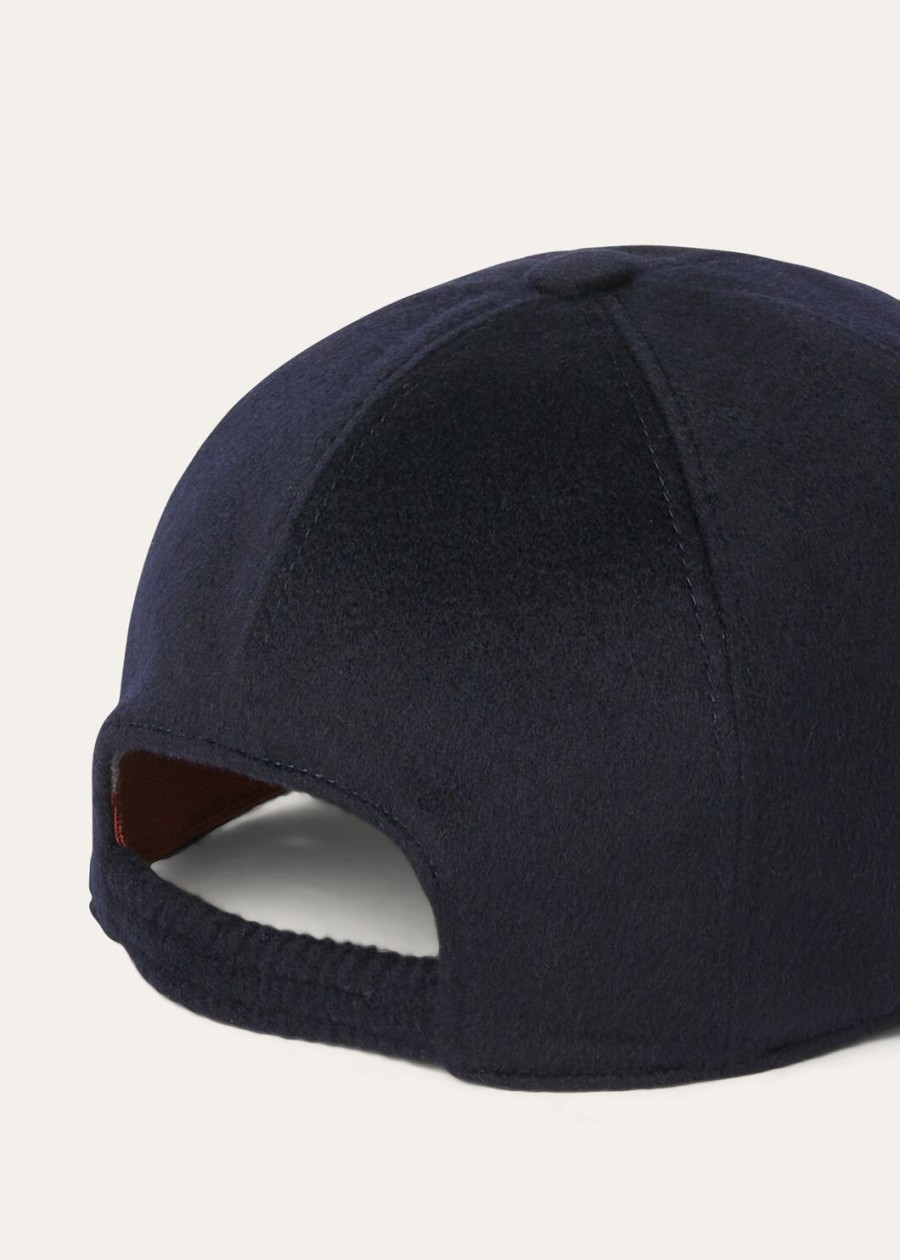 kasjmier baseballpet - storm system marineblauw