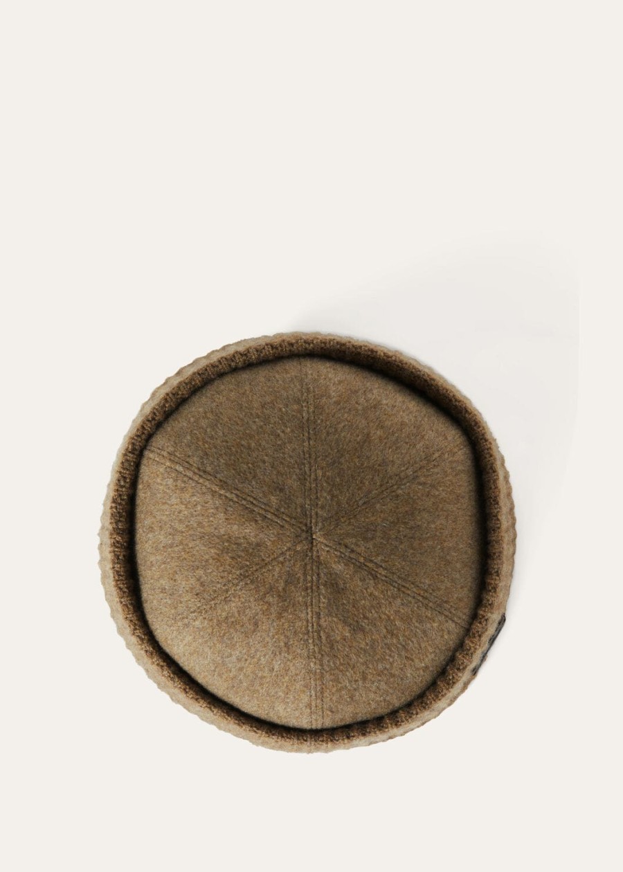 beanie cashmere - storm system tundra melange