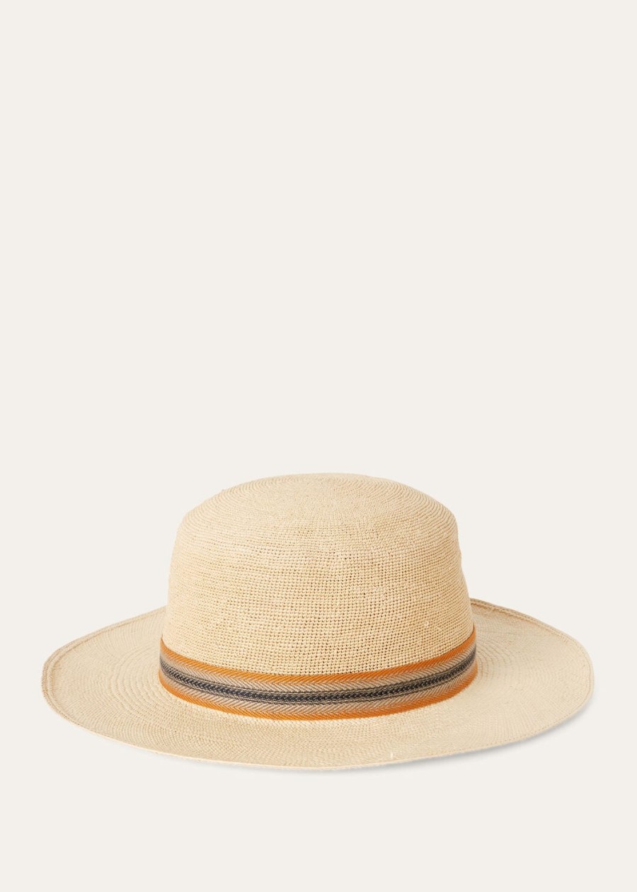 naoki renkon beige strohoed