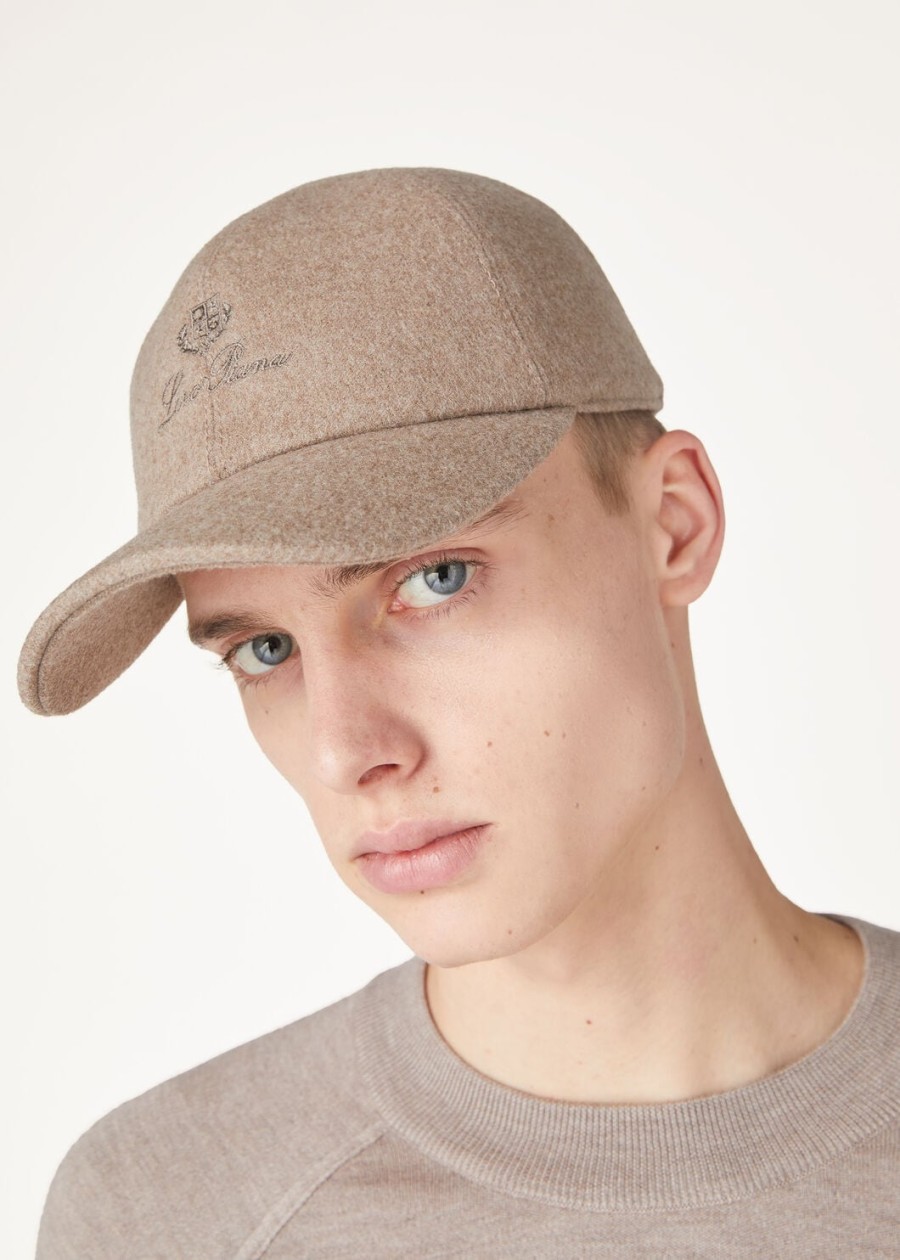 pecora nera stalen bruine baseballpet