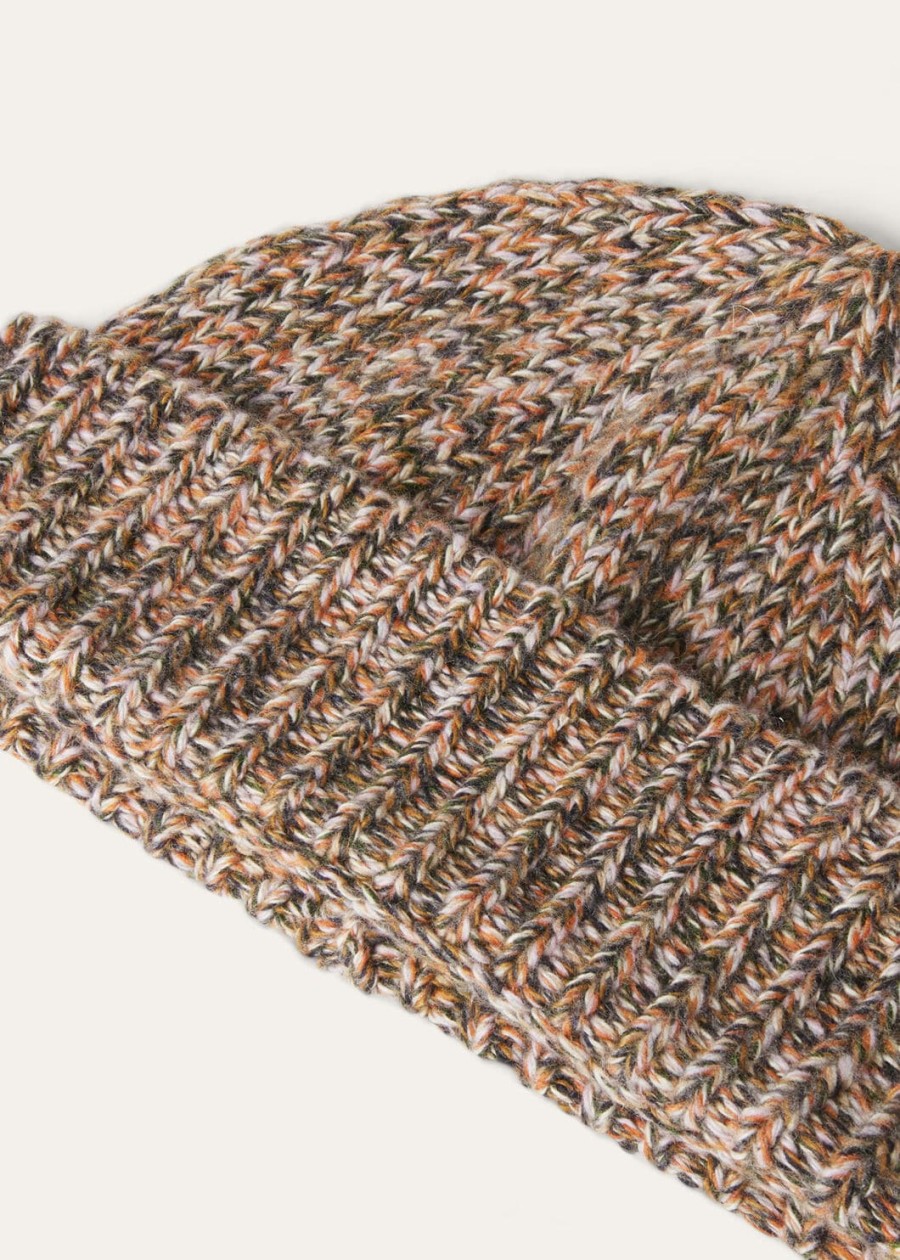 alpe granus beanie kasjmier oranjelilatapioca