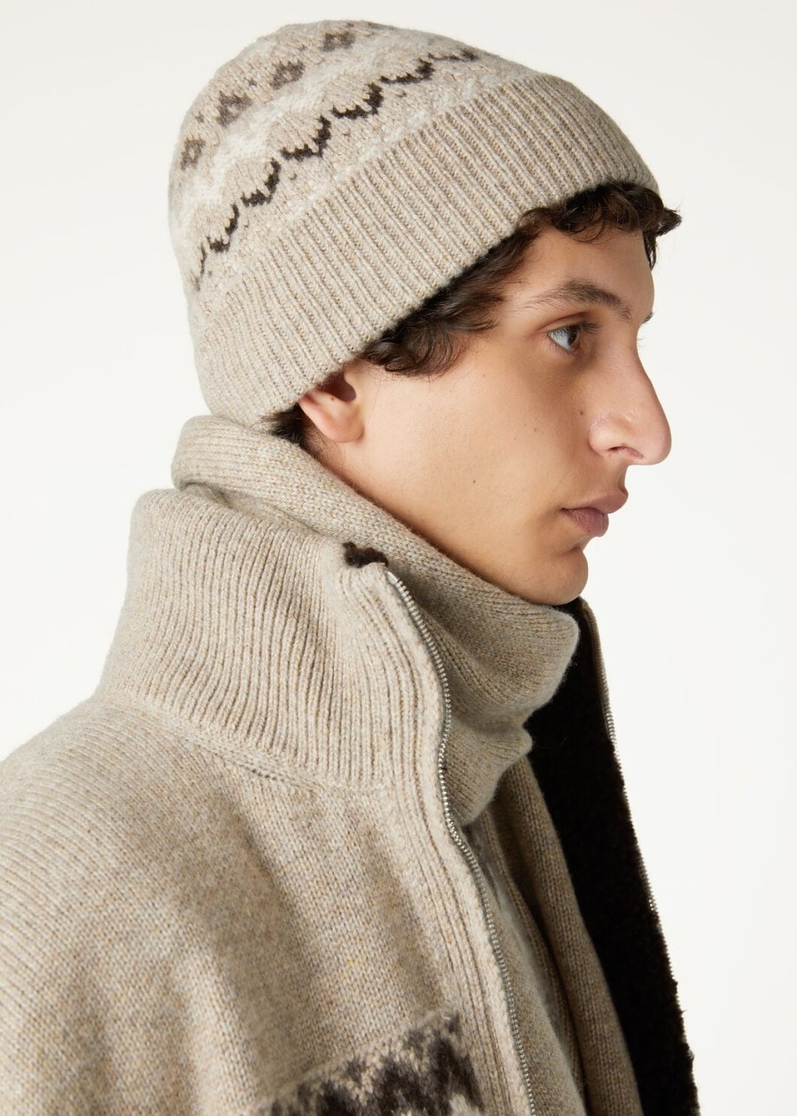 alpe pile beanie kasjmier beigeshadow melange