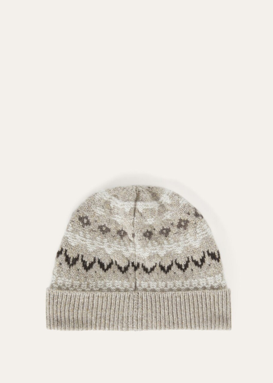 alpe pile beanie kasjmier beigeshadow melange