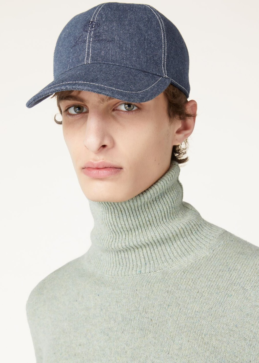 cotton surge blauwe baseballpet